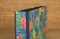 Preview: Folder with colorful parrots and red hibiscus flowers